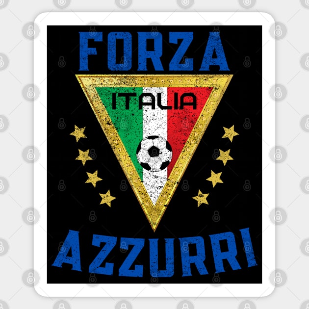 Forza Azzurri Italy Soccer Sticker by Ruffeli
